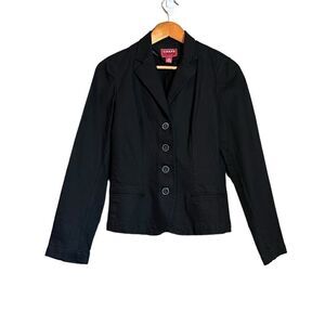 NWT! Chaps black denim jacket. Size small